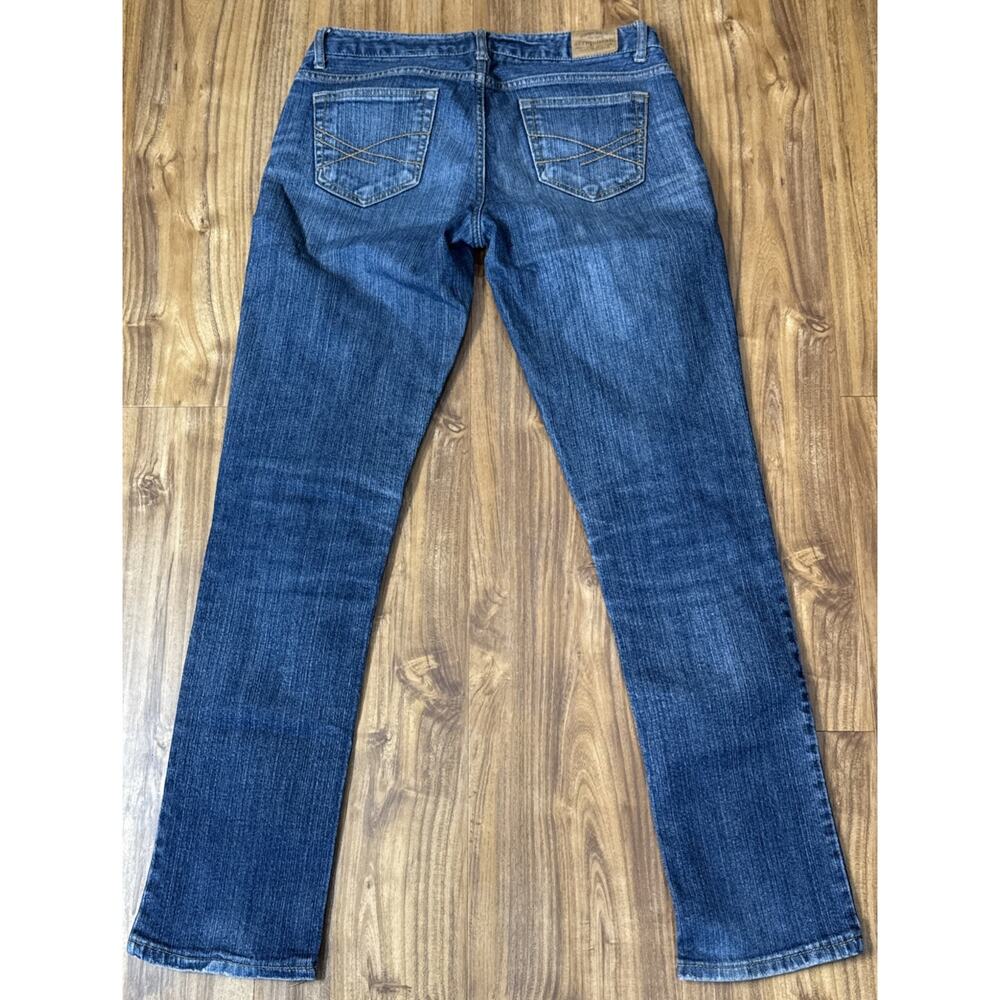 Aeropostale Jeans Women Size 3 / 4 SHORT Blue BAYLA Skinny Medium Wash - Picture 2 of 10